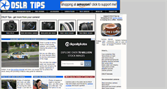 Desktop Screenshot of dslrtips.com